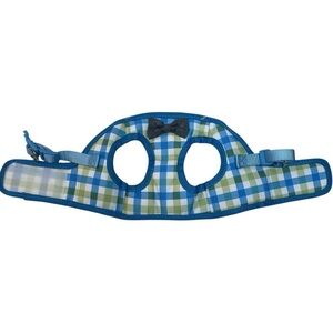 Vibrant Life XS/Small Dog Harness Blue Plaid